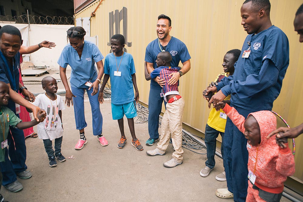 MSC Group and Mercy Ships | MSC Foundation