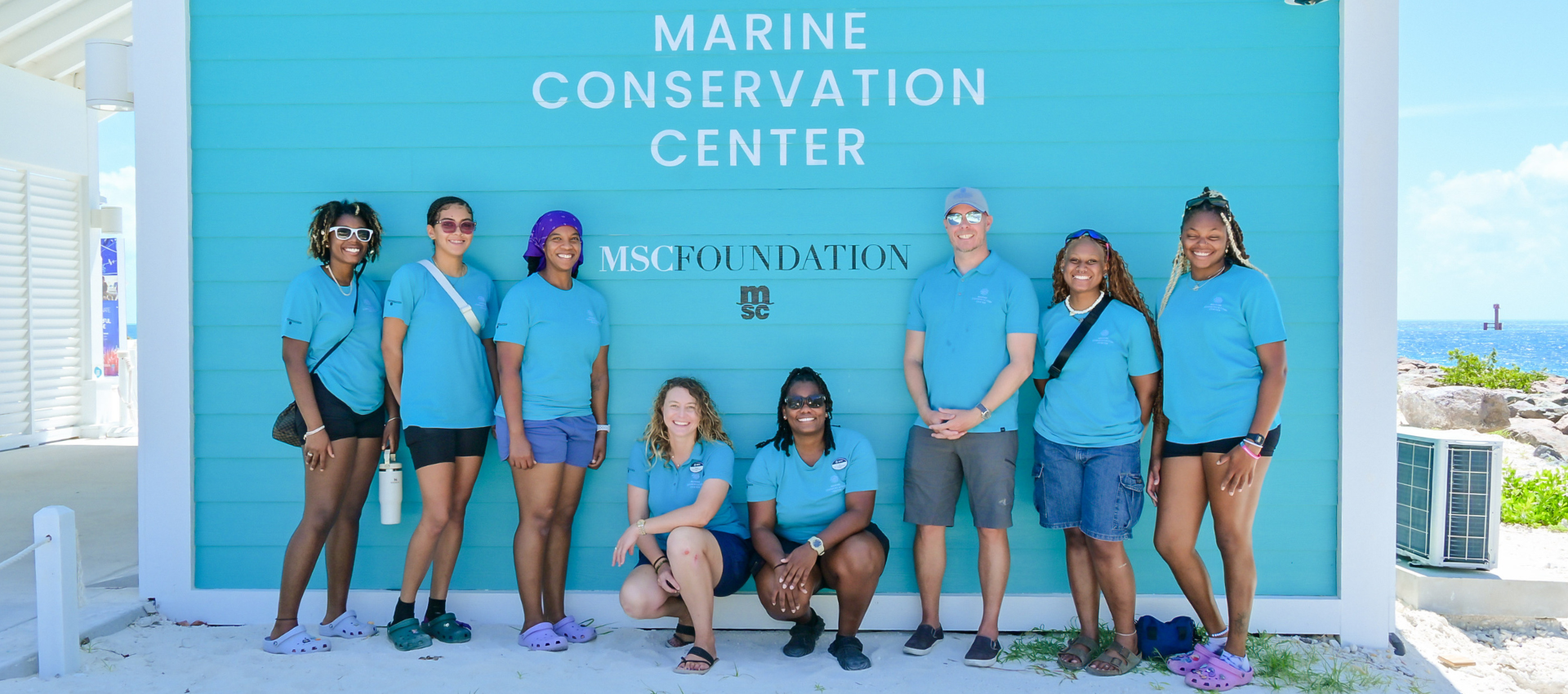 UB Students at Marine Conservation Center | MSC Foundation